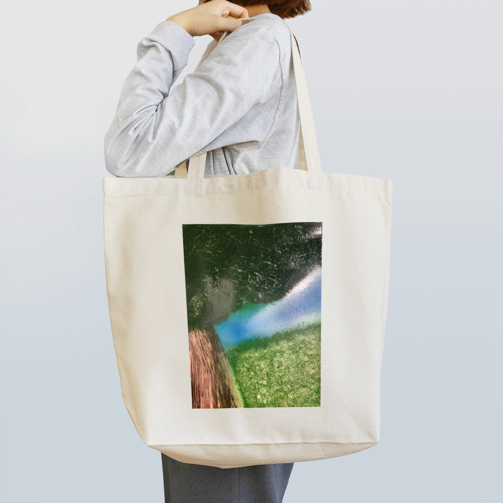 last_ryuusei_lineの草原の中で Tote Bag