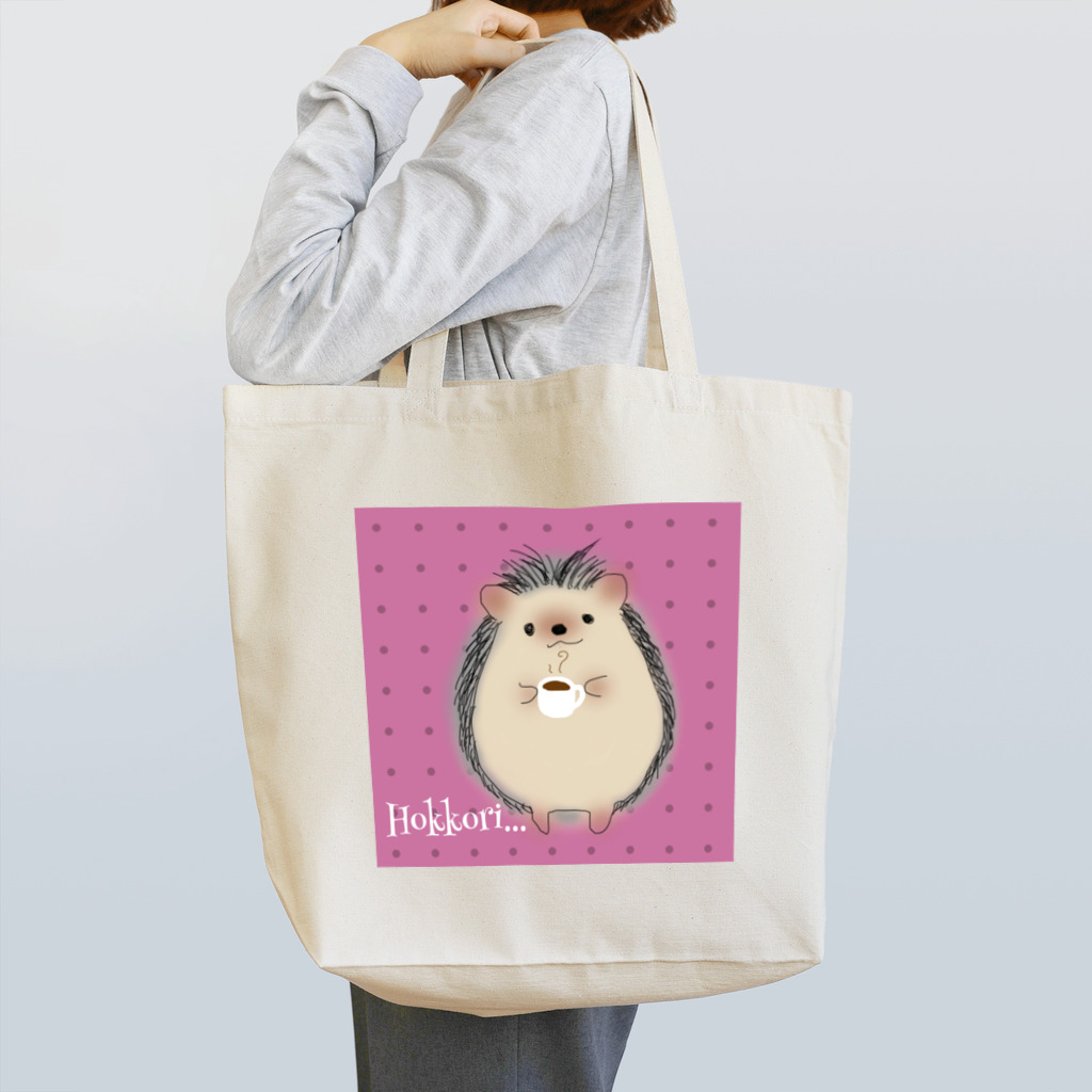 Loysa_Suunnitteluのハリネズミのポタ。ほっこり。 Tote Bag