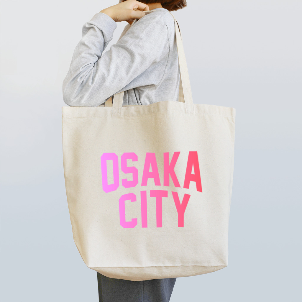 JIMOTO Wear Local Japanの大阪市 OSAKA CITY トートバッグ