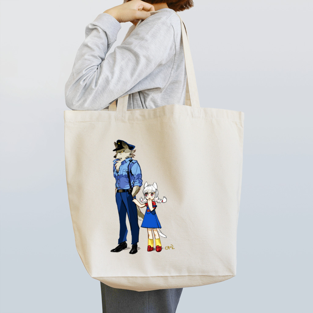 おむつのイヌのオマワリさん Tote Bag