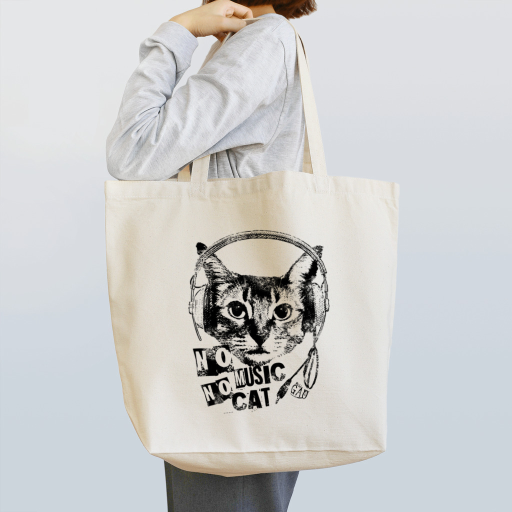 NobigaoのNobigao Music Cat Tote Bag