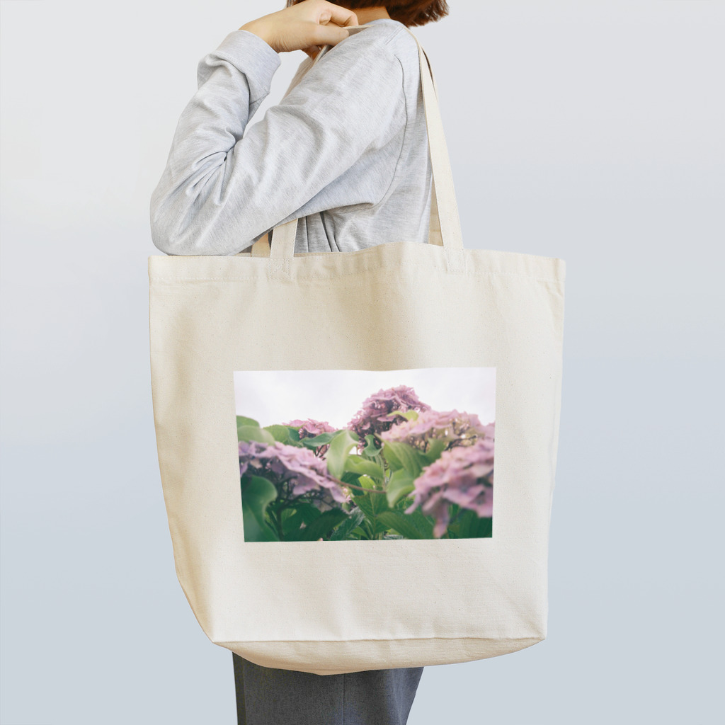 ハコニワの紫陽花 トートバッグ