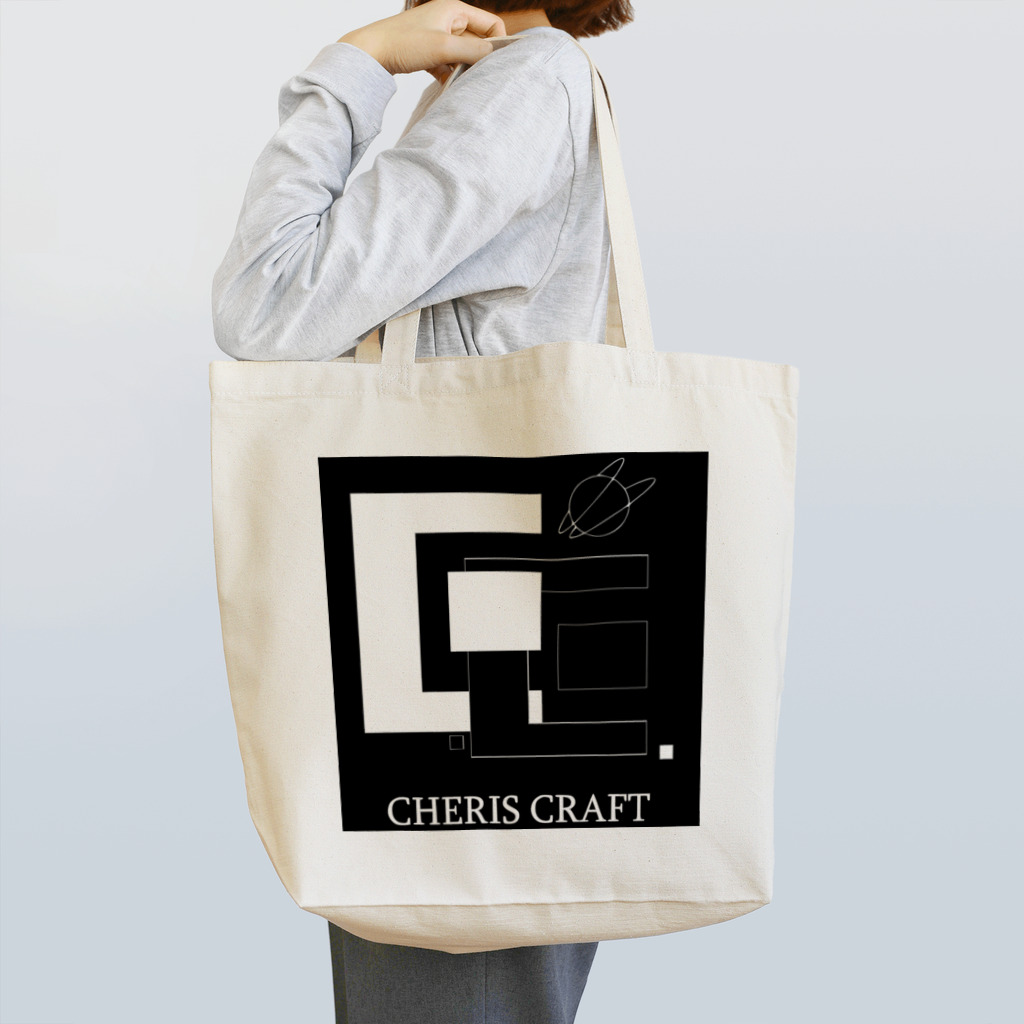 CherisCraft(ちぇりすくらふと）のCherisCraftロゴ トートバッグ