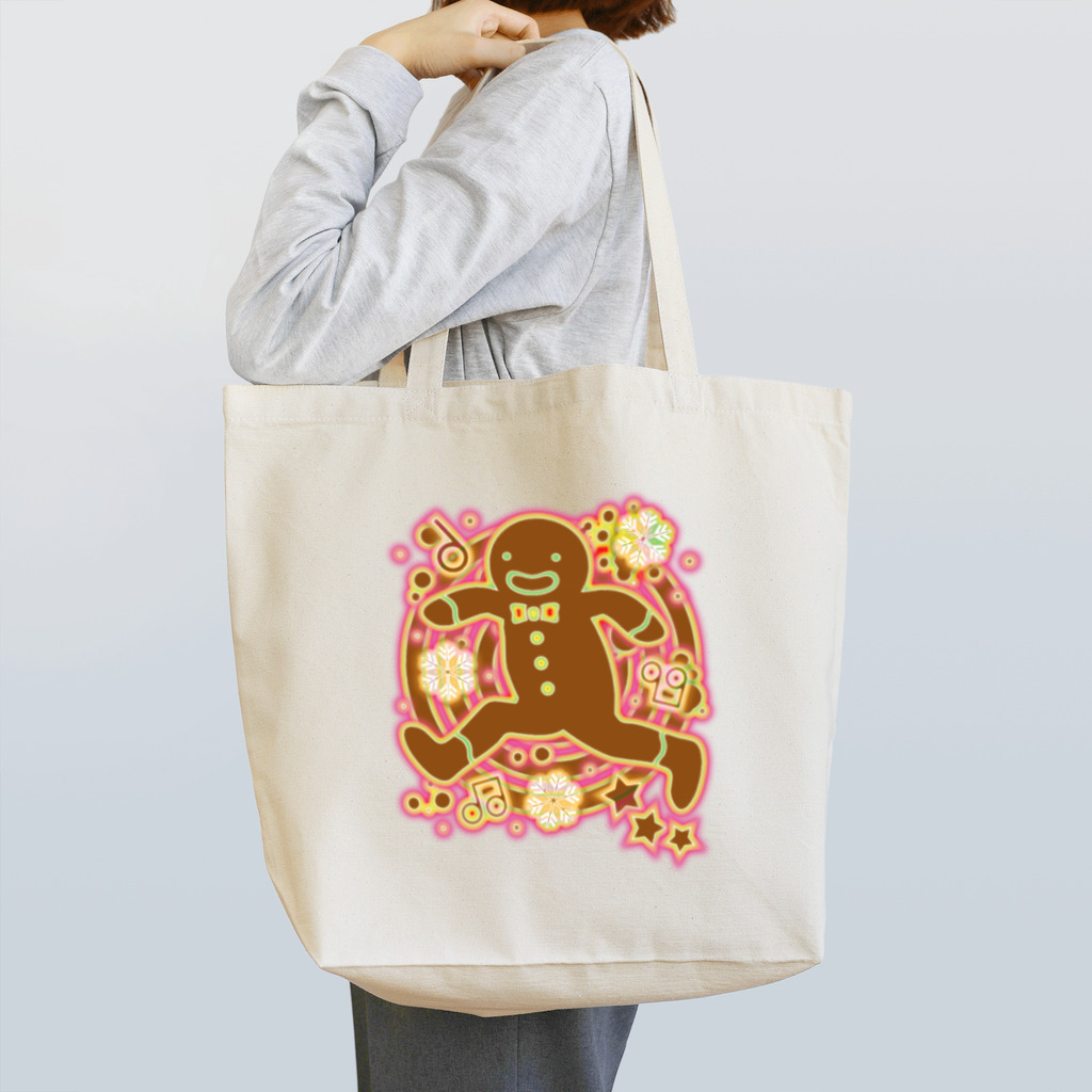 AURA_HYSTERICAのThe_Gingerbread_Man Tote Bag