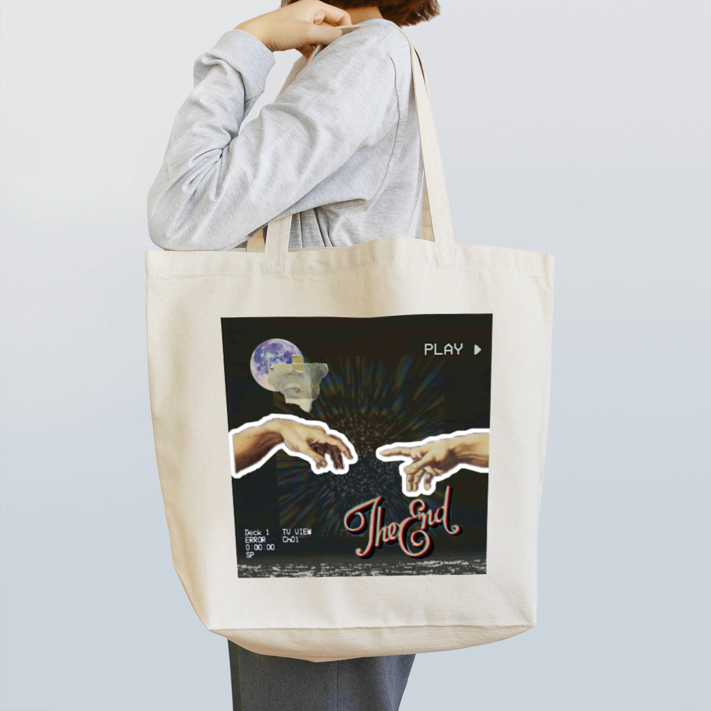 〰️➰わにゃ屋さん➰〰️のThe end Tote Bag