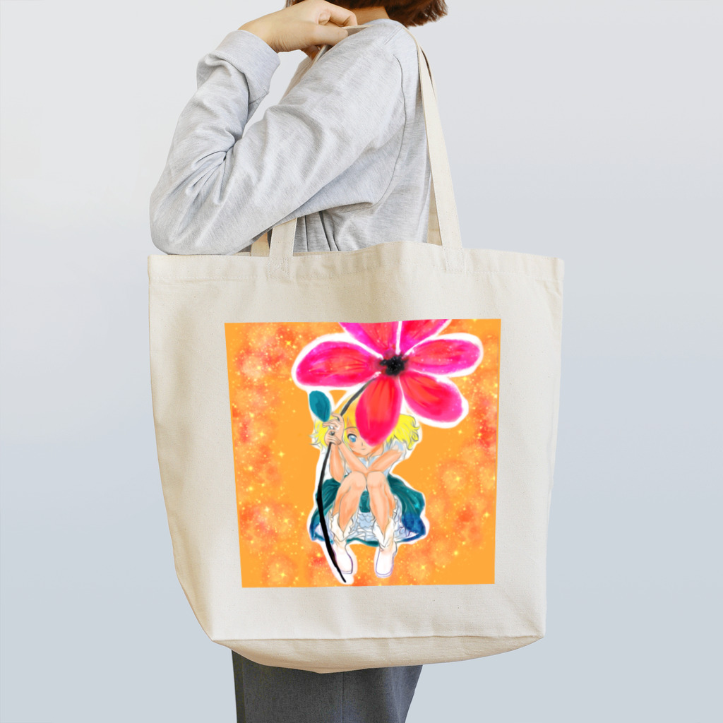 おとぼけ姉さんSHOPのニンフ〜花の妖精〜 Tote Bag