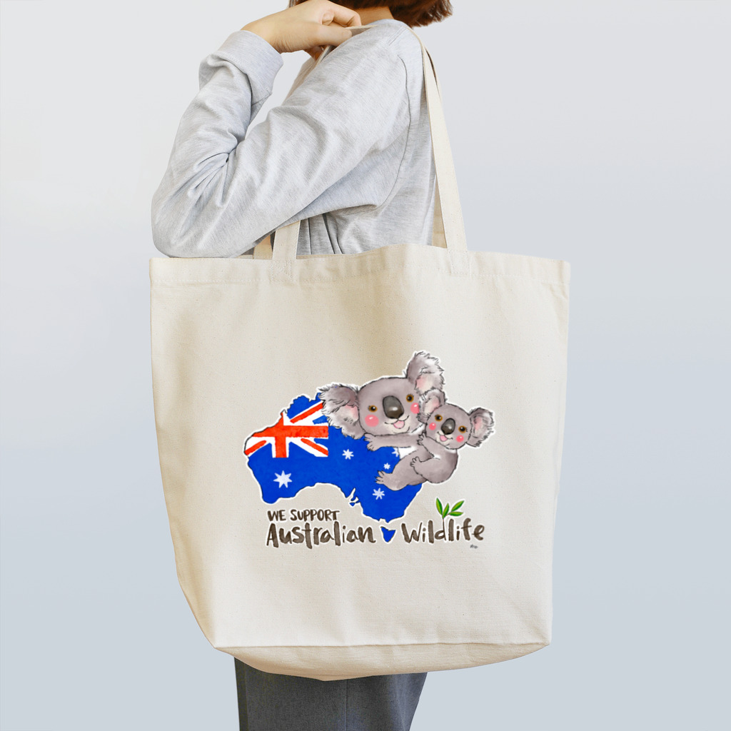 shop あこ猫犬屋のオーストラリアへの寄付 Tote Bag