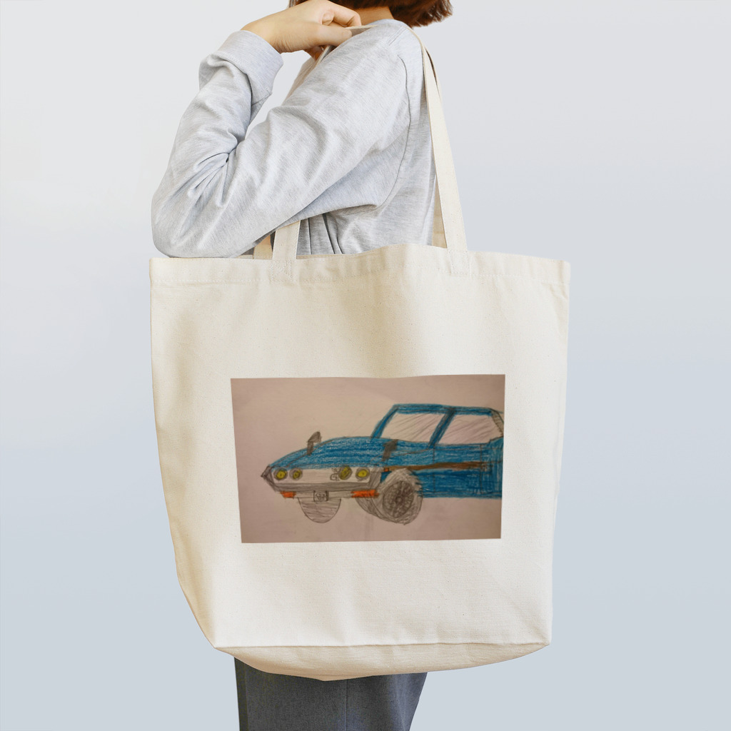 jun-worldのぼくが描いたセリカ Tote Bag