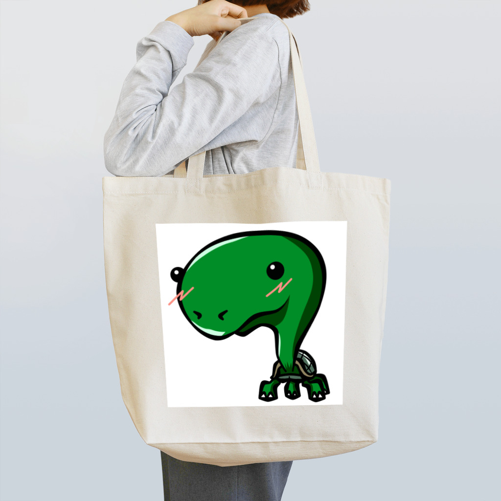 お絵描き看護師の亀のイラストグッズ Tote Bag