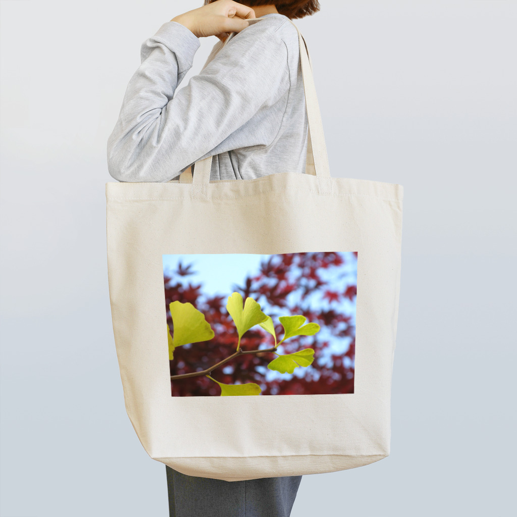 有川　弘治の銀杏 Tote Bag