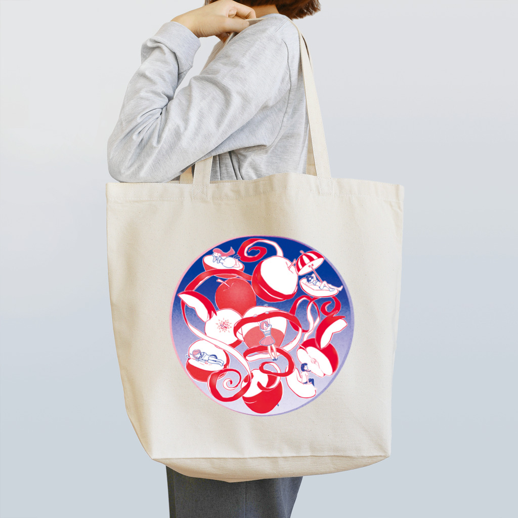ヲカラのりんご Tote Bag