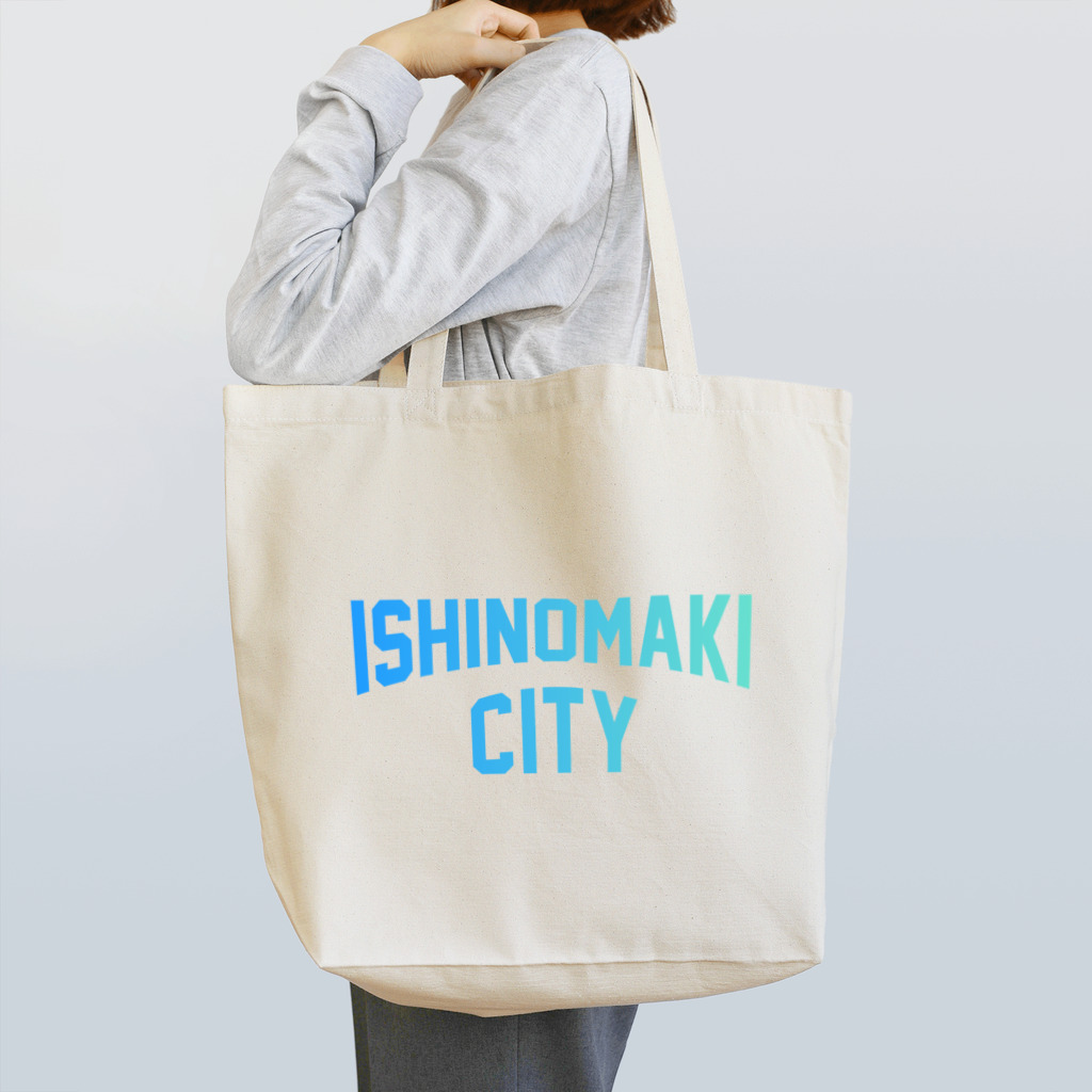 JIMOTO Wear Local Japanの石巻市 ISHINOMAKI CITY トートバッグ