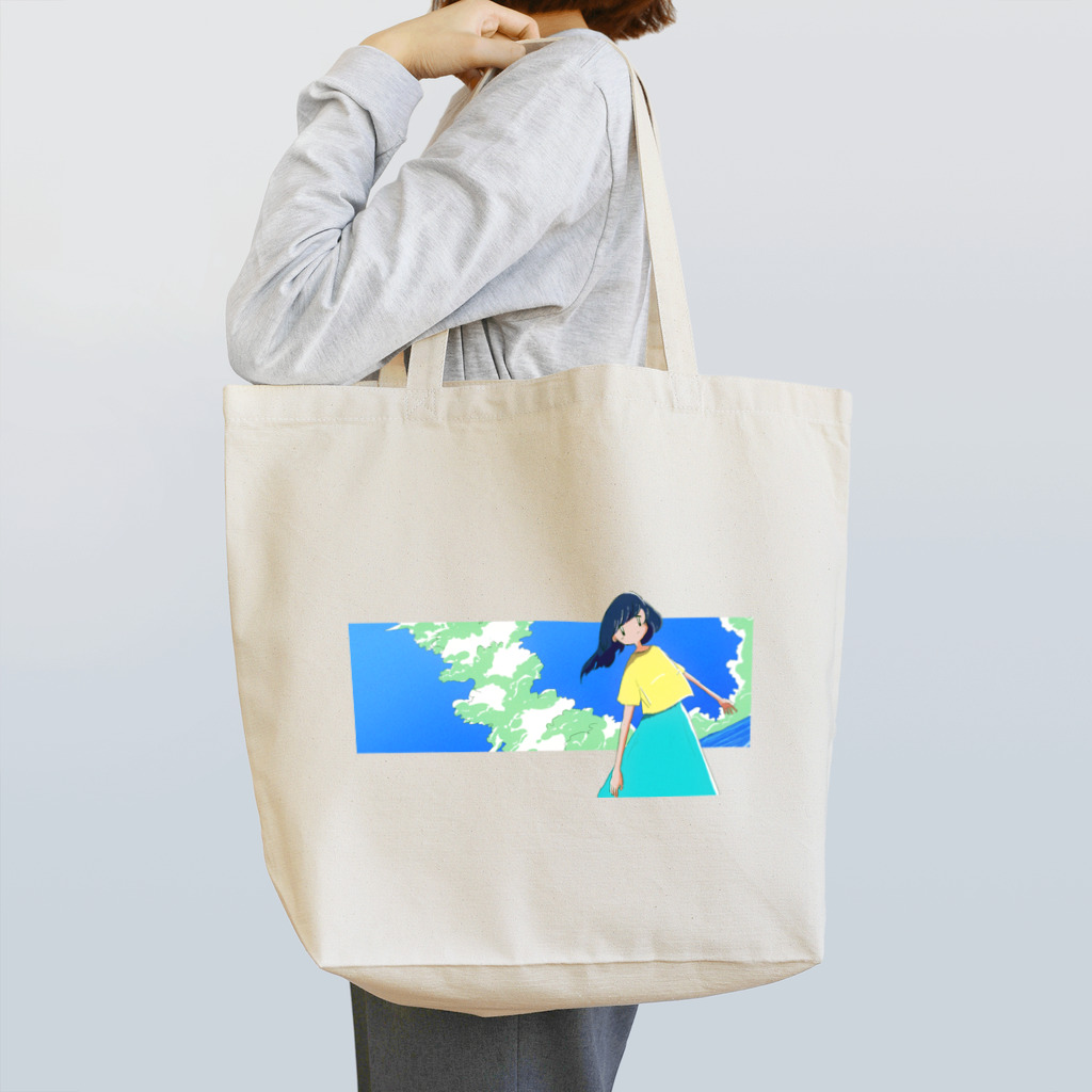 みやざわ雑貨店の入道雲ガール Tote Bag