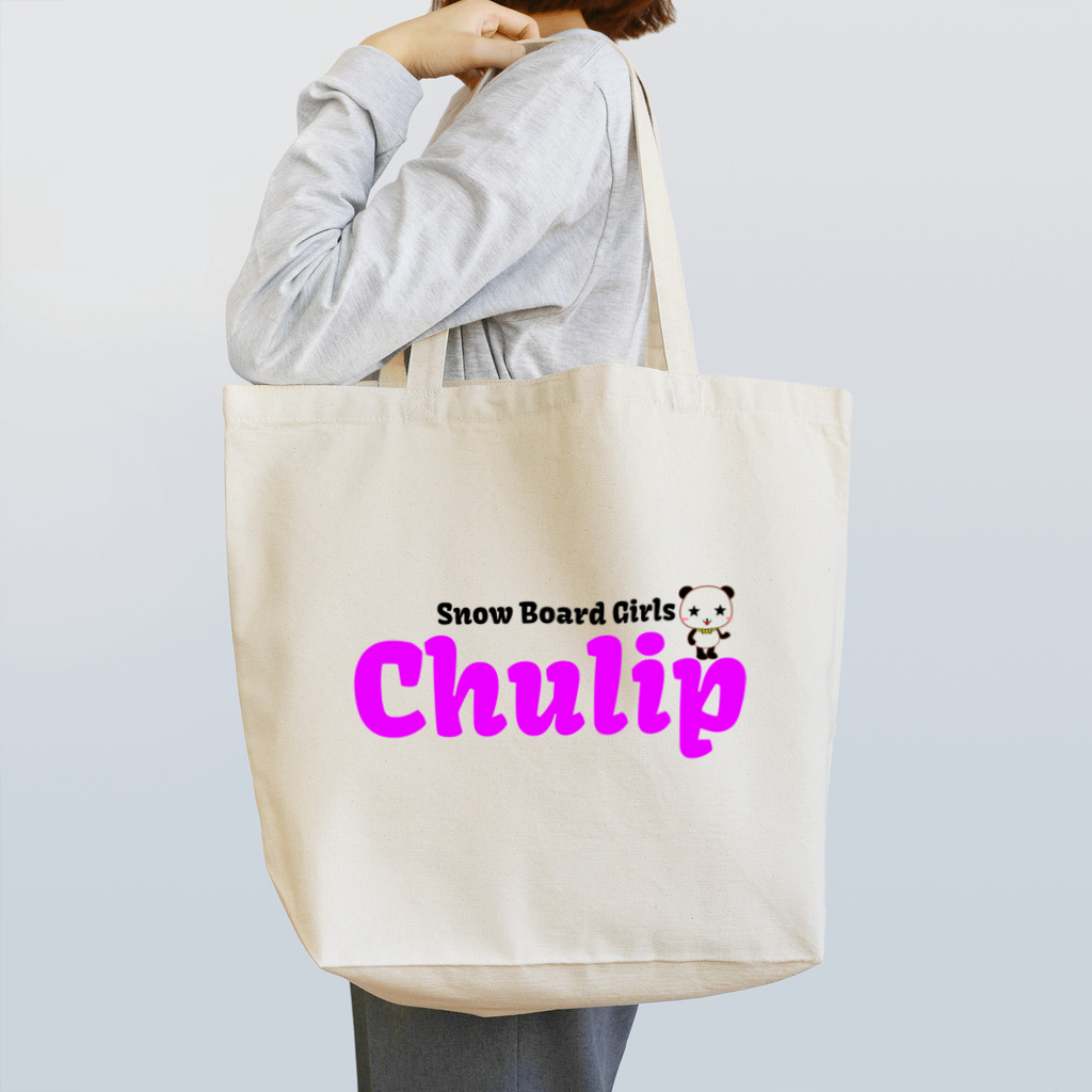 chulipのSnowBoardGirl Tote Bag