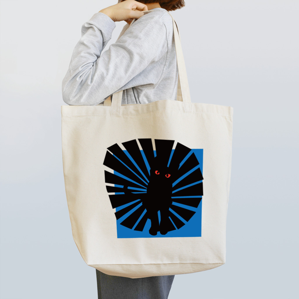 SOKICHISAITOのThe cat bearing the sun brings good fortune. Tote Bag