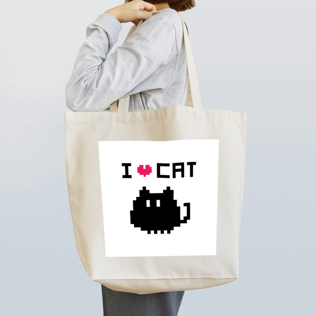 minimonoのI LOVE CAT Tote Bag