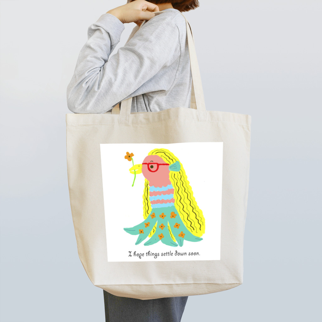 CUTIE　BOXのアマビエちゃん Tote Bag