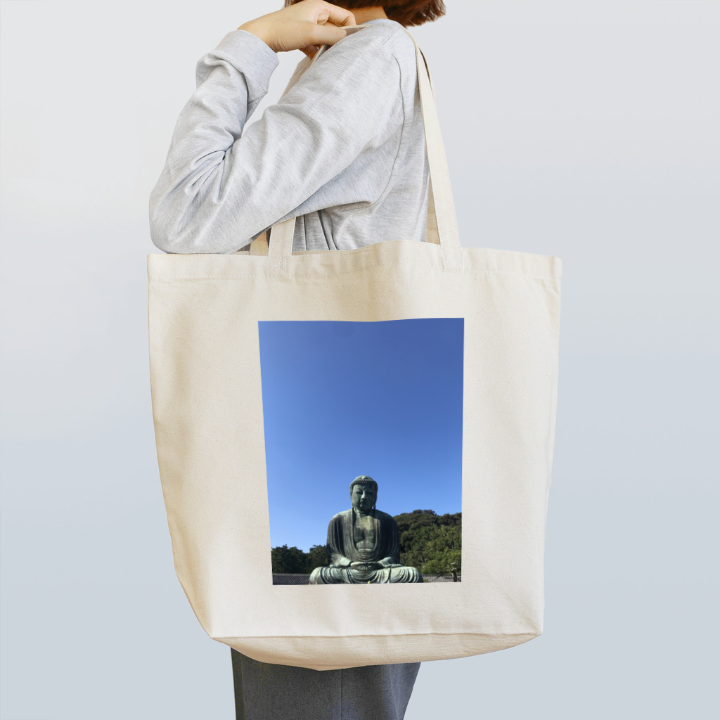 ホウ・ケイコのアンテナびんびんの大仏様 Tote Bag