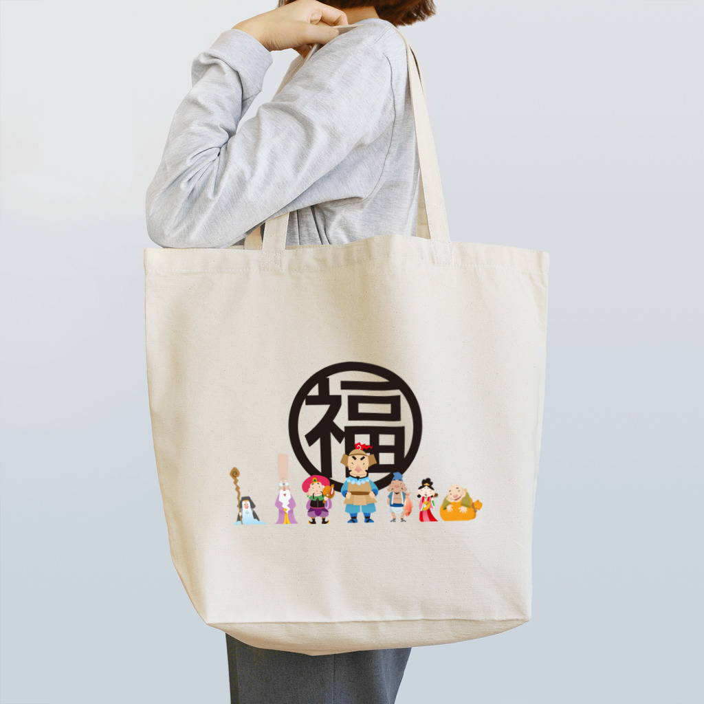 土田圭介の七福神 Tote Bag