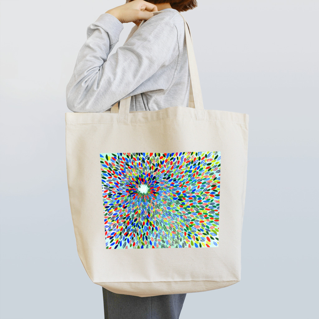 ぽてぐまの森羅万象の葉 Tote Bag