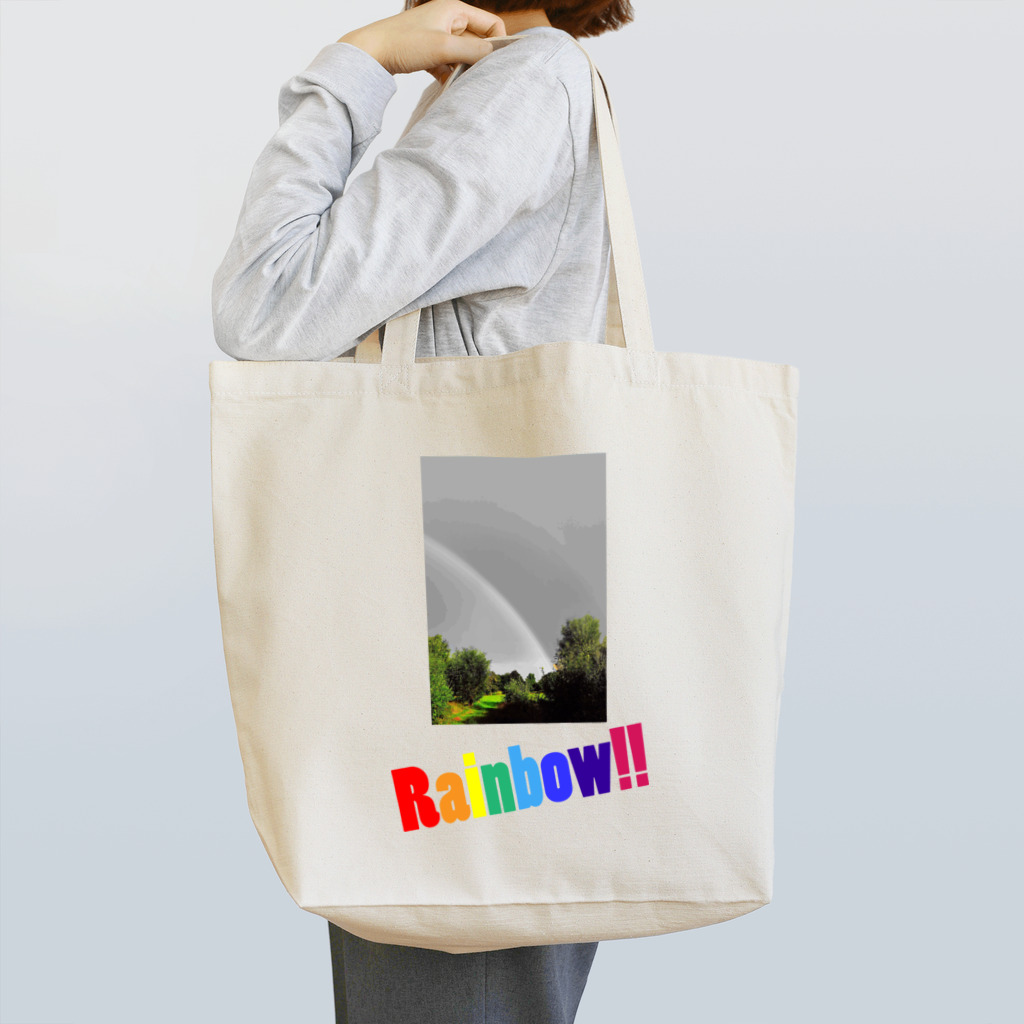 NotRealのRainbow トートバッグ