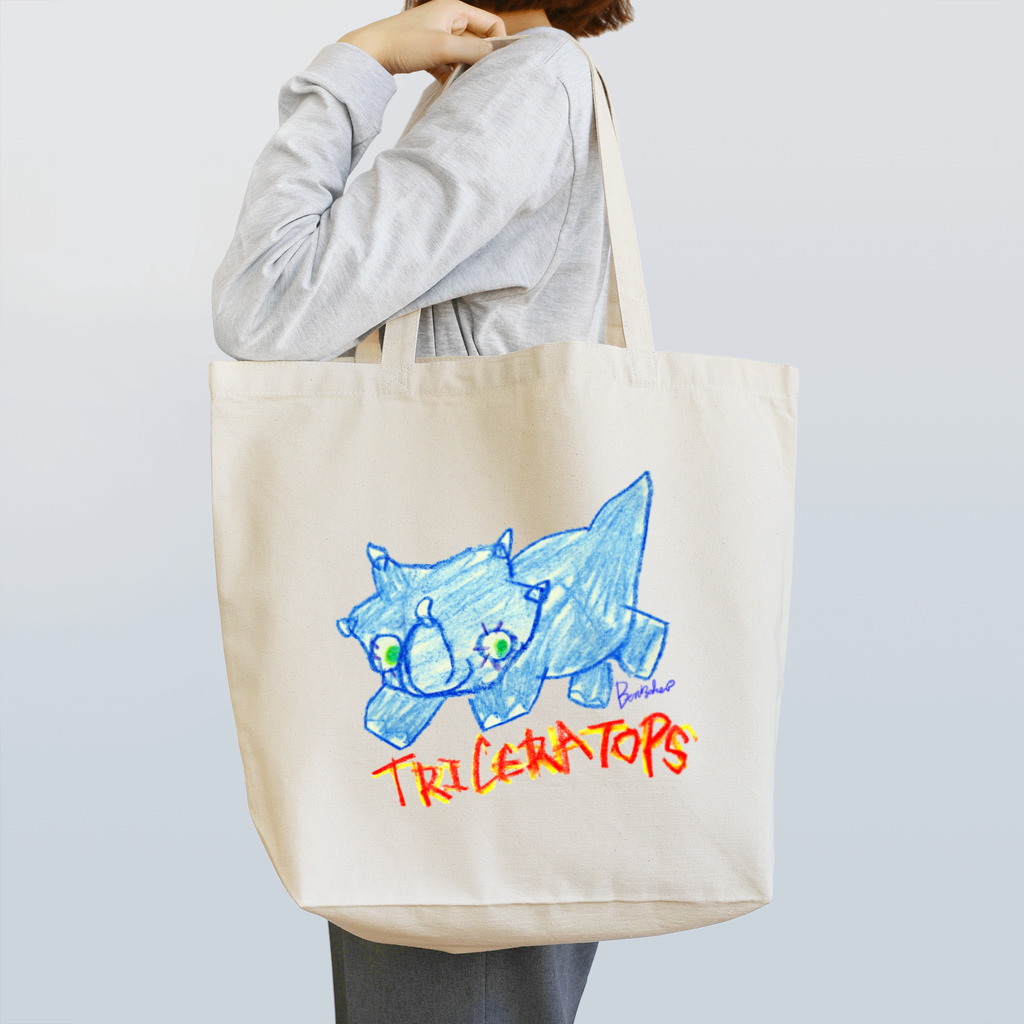 BenizakeのTriceratops Tote Bag