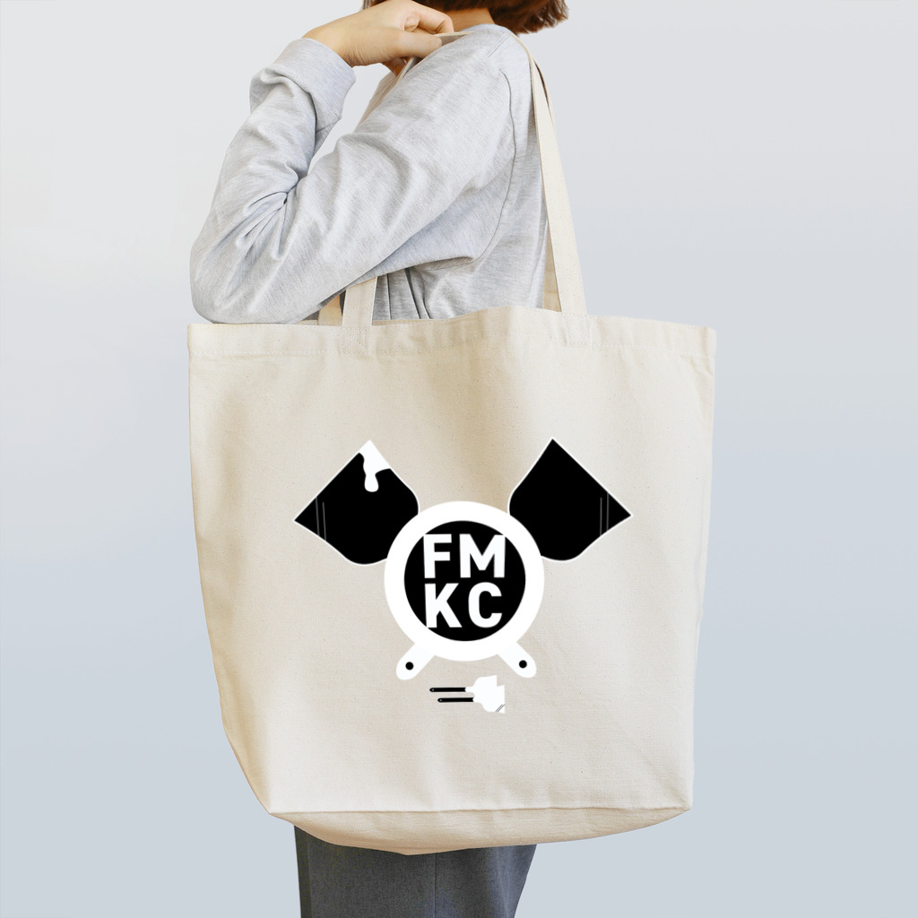 渡邉 和輝 / ドラマーのFMKC_logo_BK Tote Bag