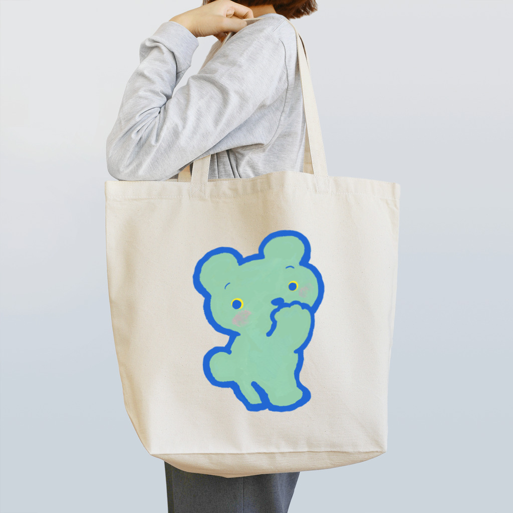 y.tanakaのブルーベア Tote Bag