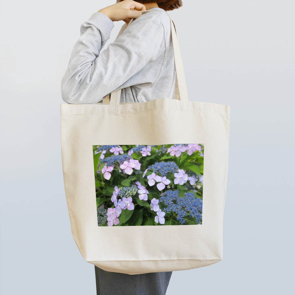 Dreamscape(LUNA)のハイドランジア模様 Tote Bag