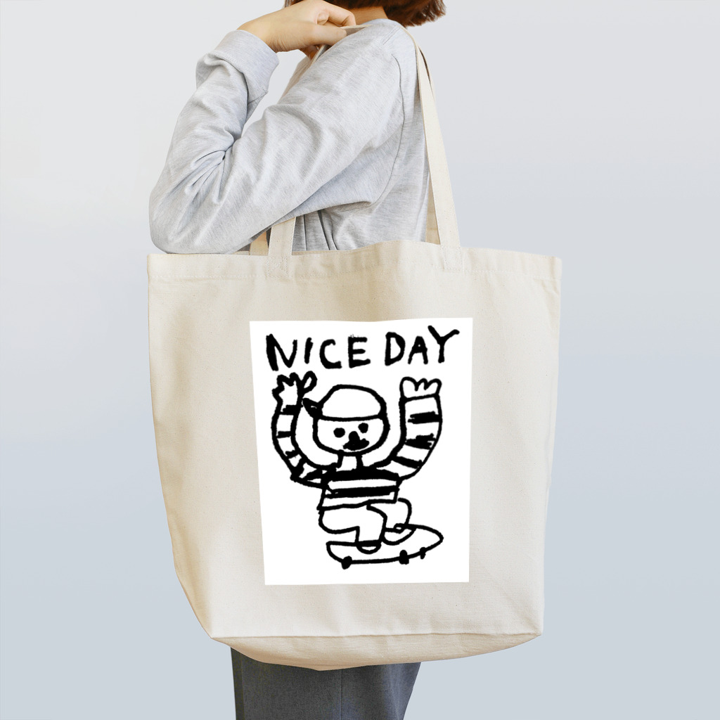杉浦 智史のNICE DAY Tote Bag