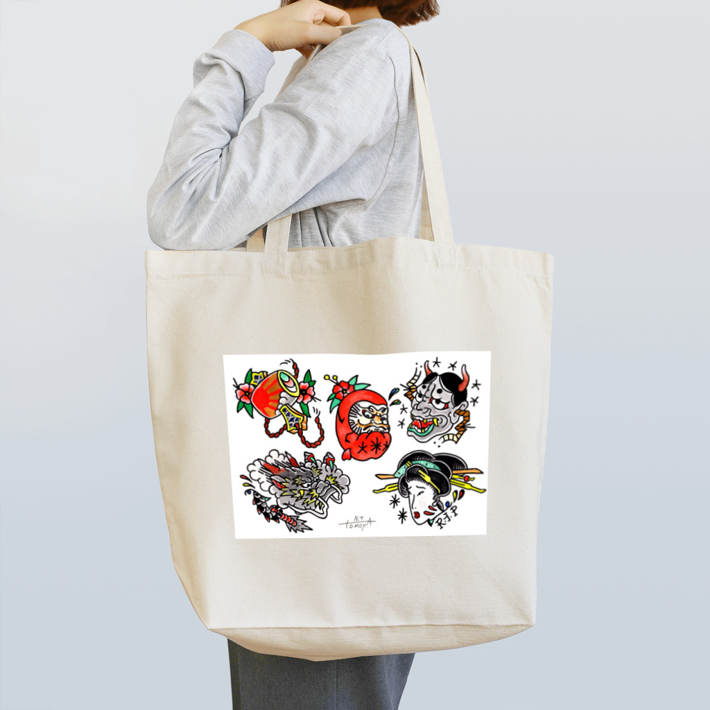 NEEDLE Brandの和洋折衷 Tote Bag