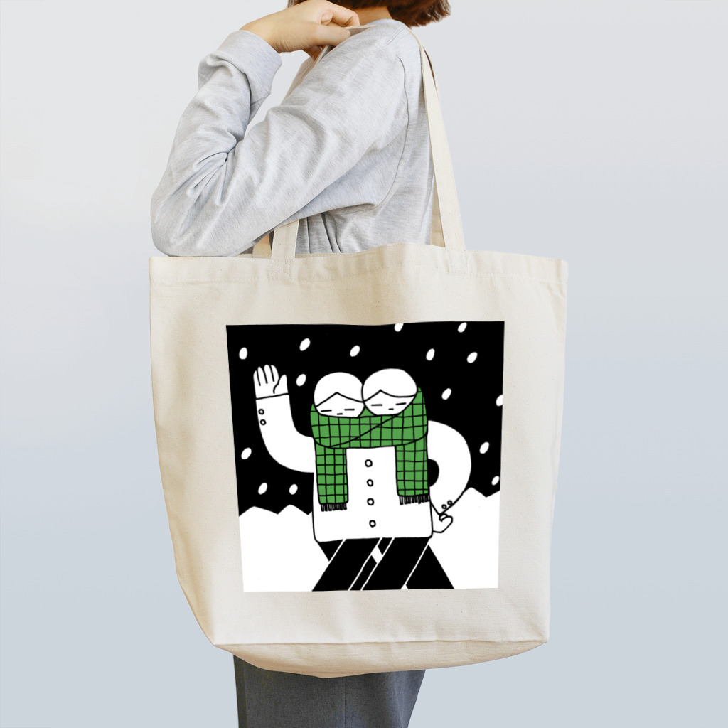 にしやま み〜たろうの仲良し双子 Tote Bag