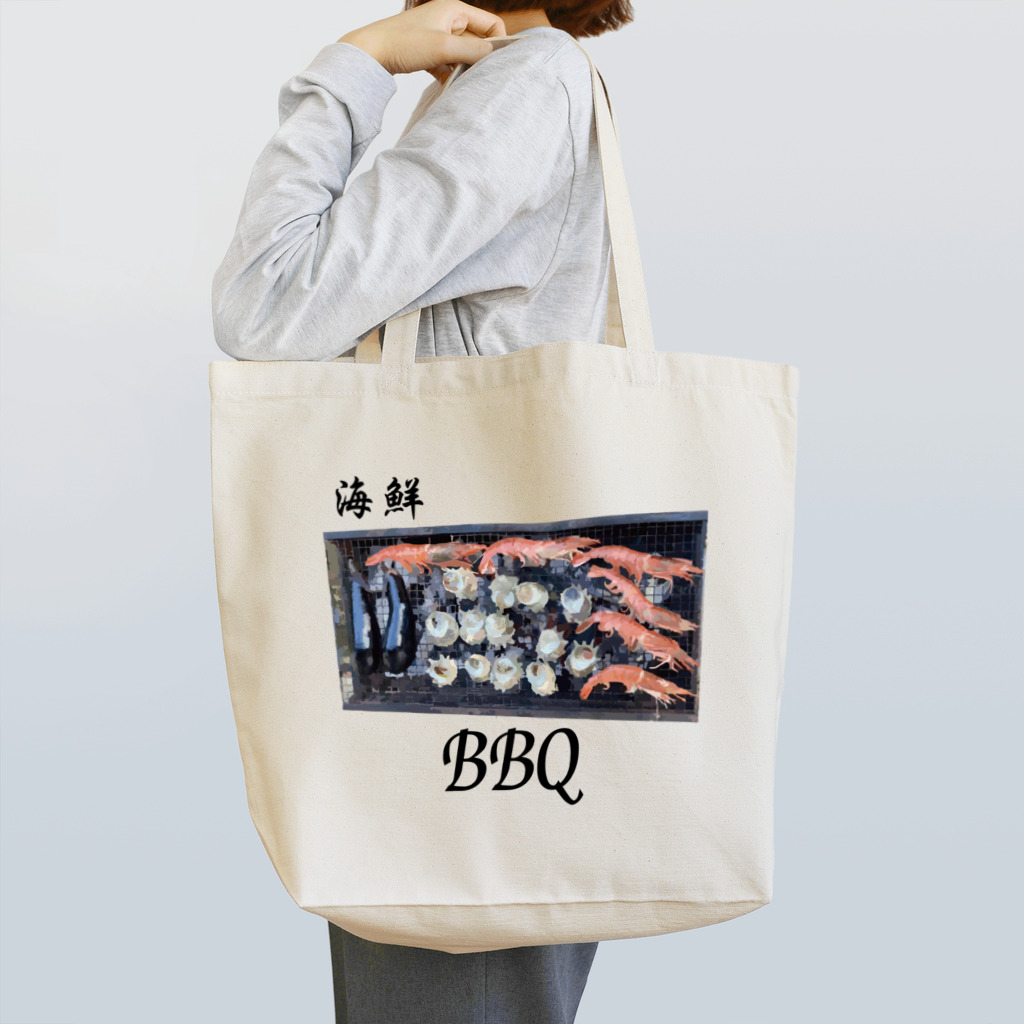 KUREOの海鮮BBQやるぞー！ トートバッグ