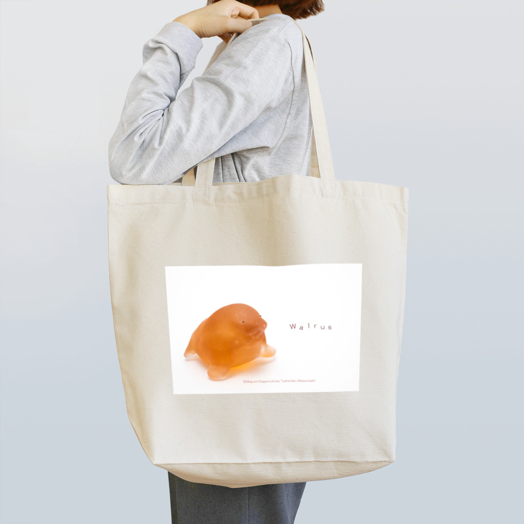 ガラスのおとものせいうち のっそり Tote Bag