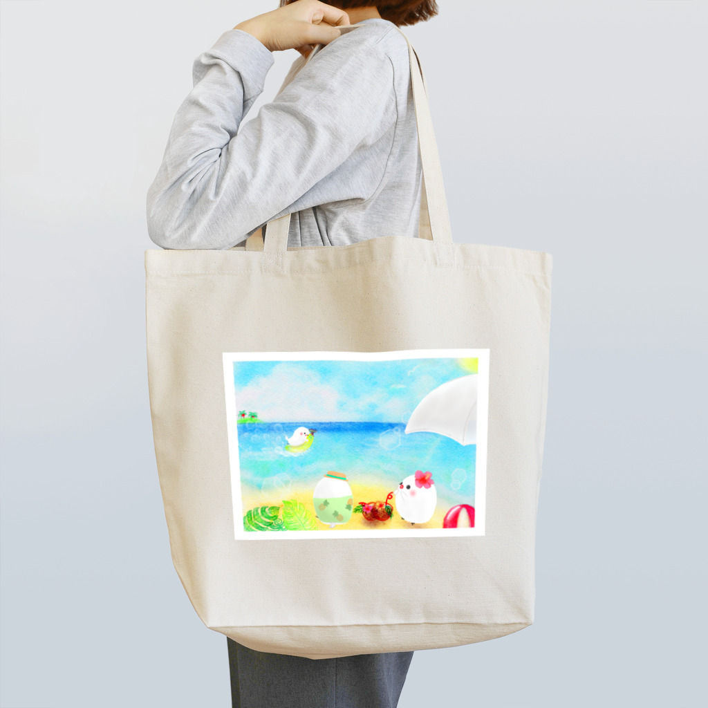 ちゅんすけ（ ●e● ）のちゅんすけ Tote Bag