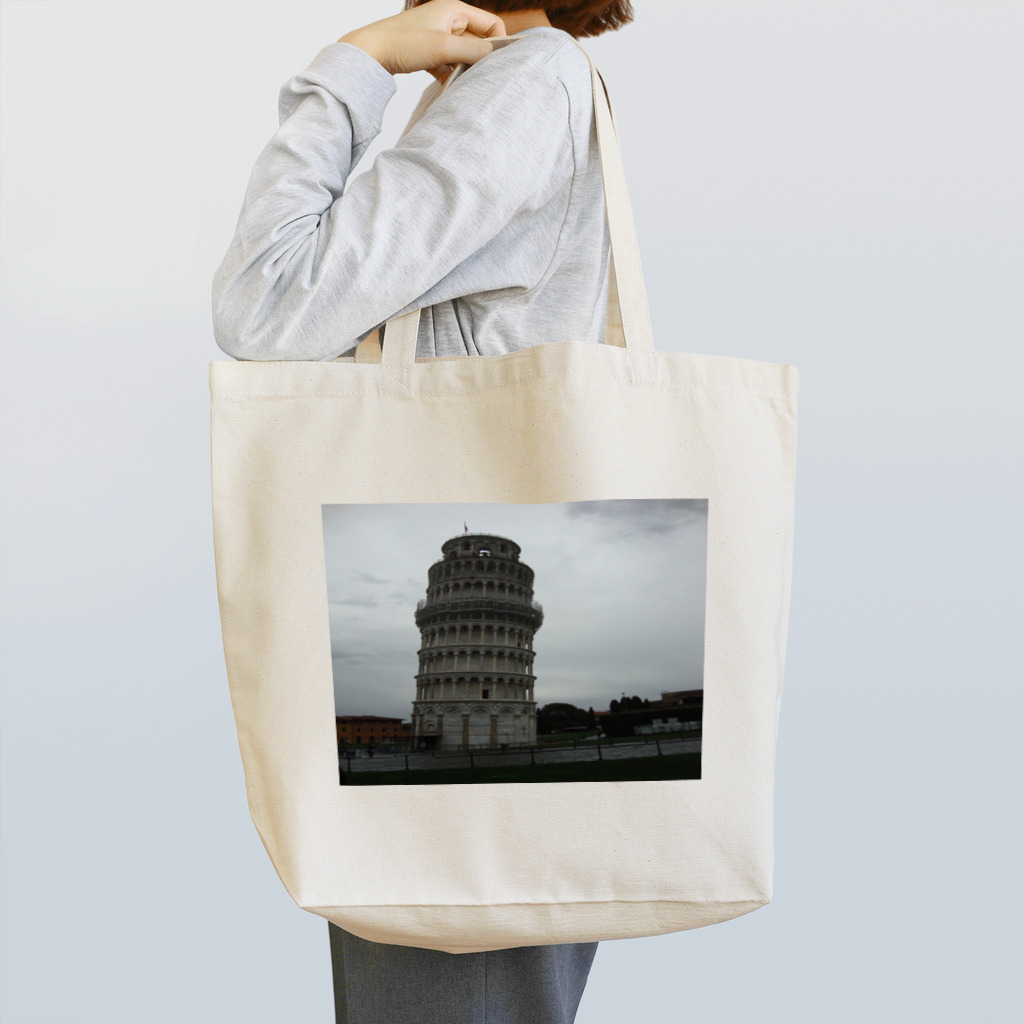 yu-shiのピサの斜塔 Tote Bag