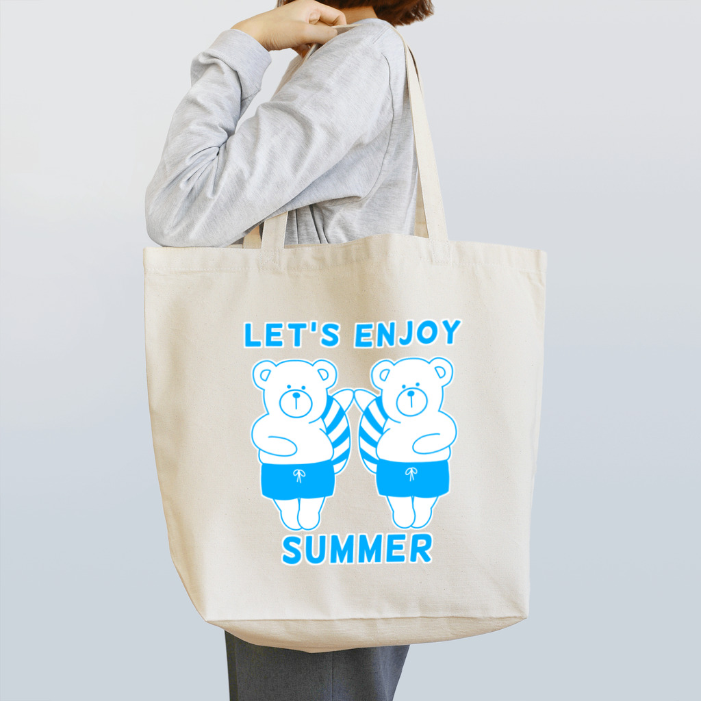  Millefy's shopのLET'S ENJOY SUMMER トートバッグ