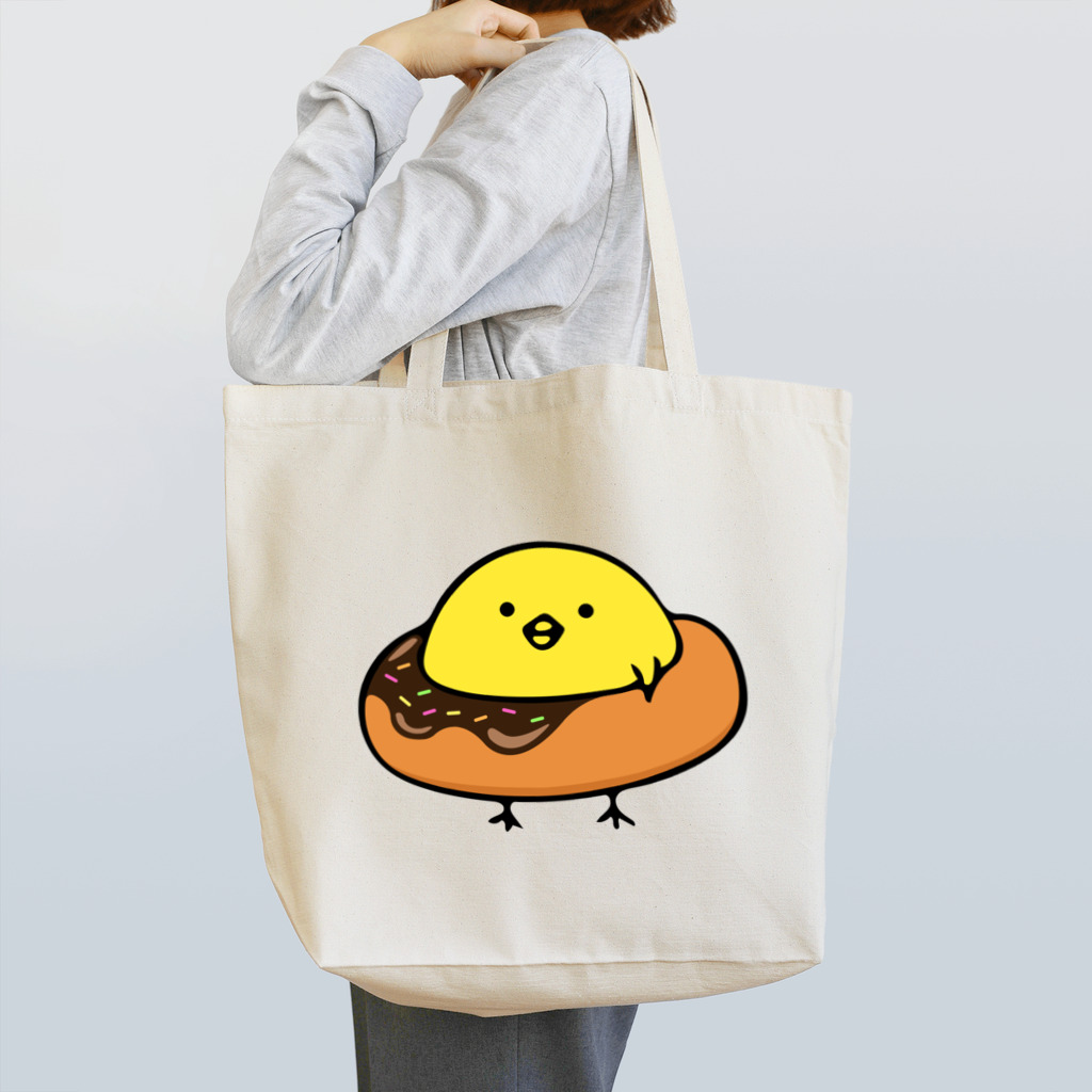 ひよさんストアのひよさんドーナツ Tote Bag