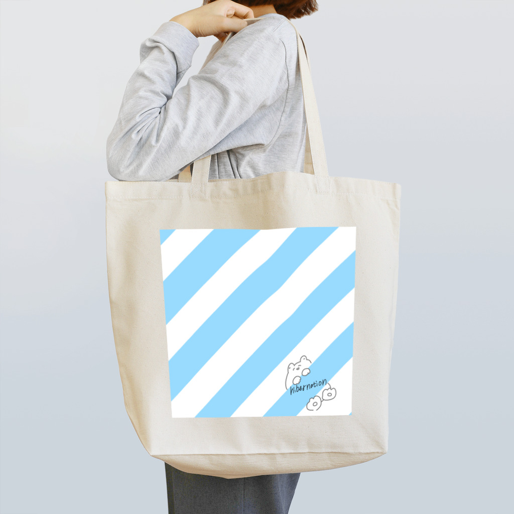 前歯の冬眠してるなうベアッシュ Tote Bag