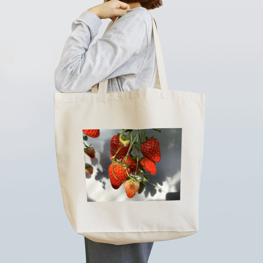 nemutaikaradaのビカムアストロベリー Tote Bag