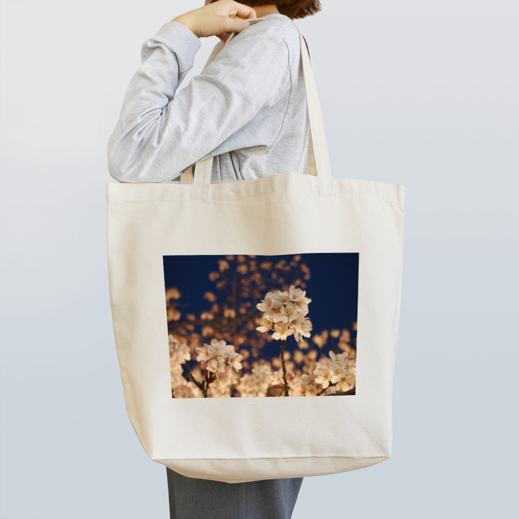 ktm_mの夜桜 Tote Bag