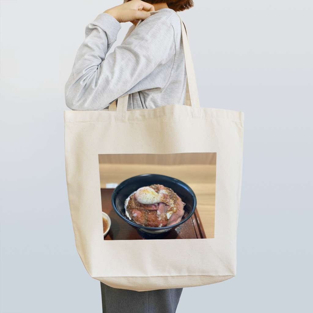 宮城🇯🇵のローストビーフ丼 Tote Bag