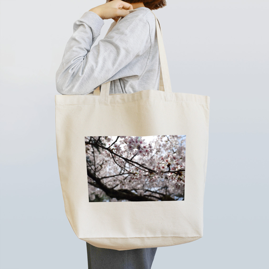 まるの晴天のさくら Tote Bag