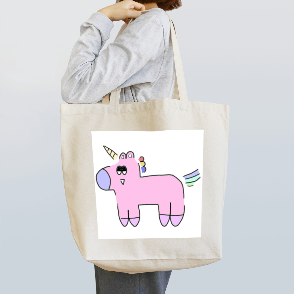 ほんわりちゃがまのユニコーン Tote Bag