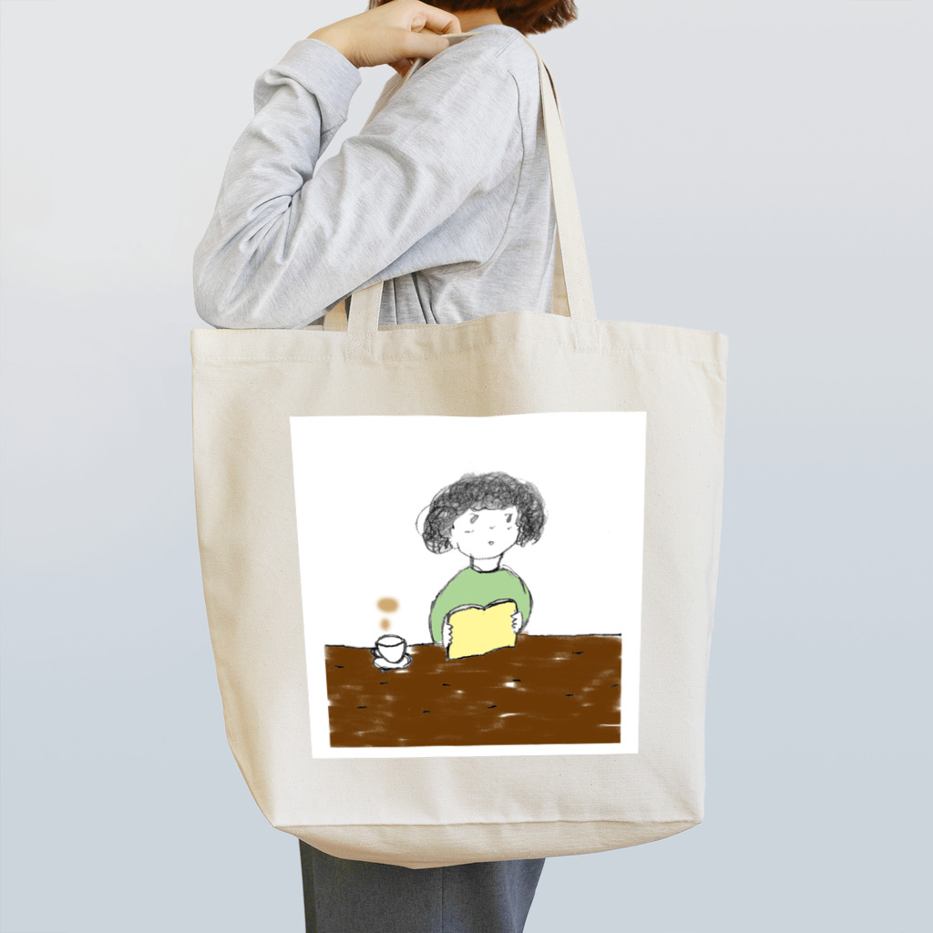 erikoの本とコーヒー Tote Bag