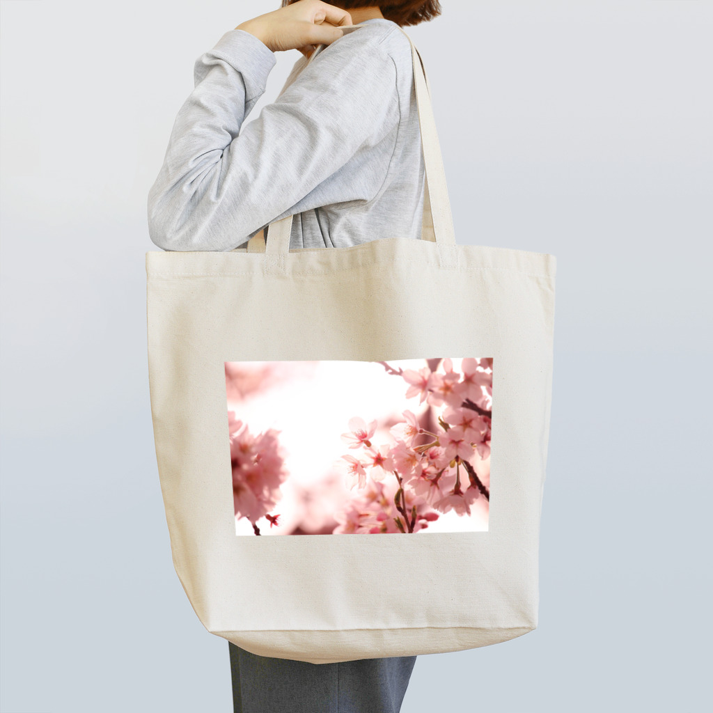 M.F.Photoの薄桜 Tote Bag