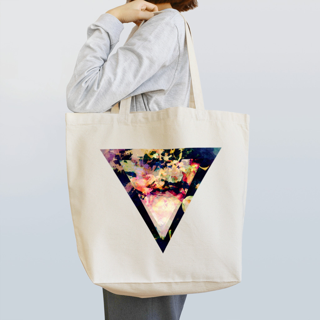 NoraUprise-sの▼5-2【逆三角形の穴】 Tote Bag