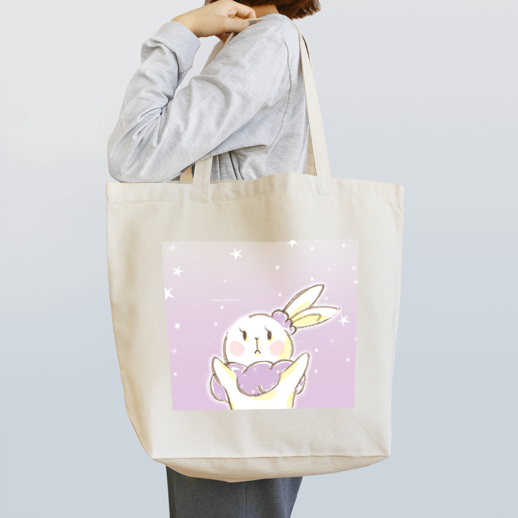 生活情報誌シュシュのうさぎのミミ・メルシュ Tote Bag