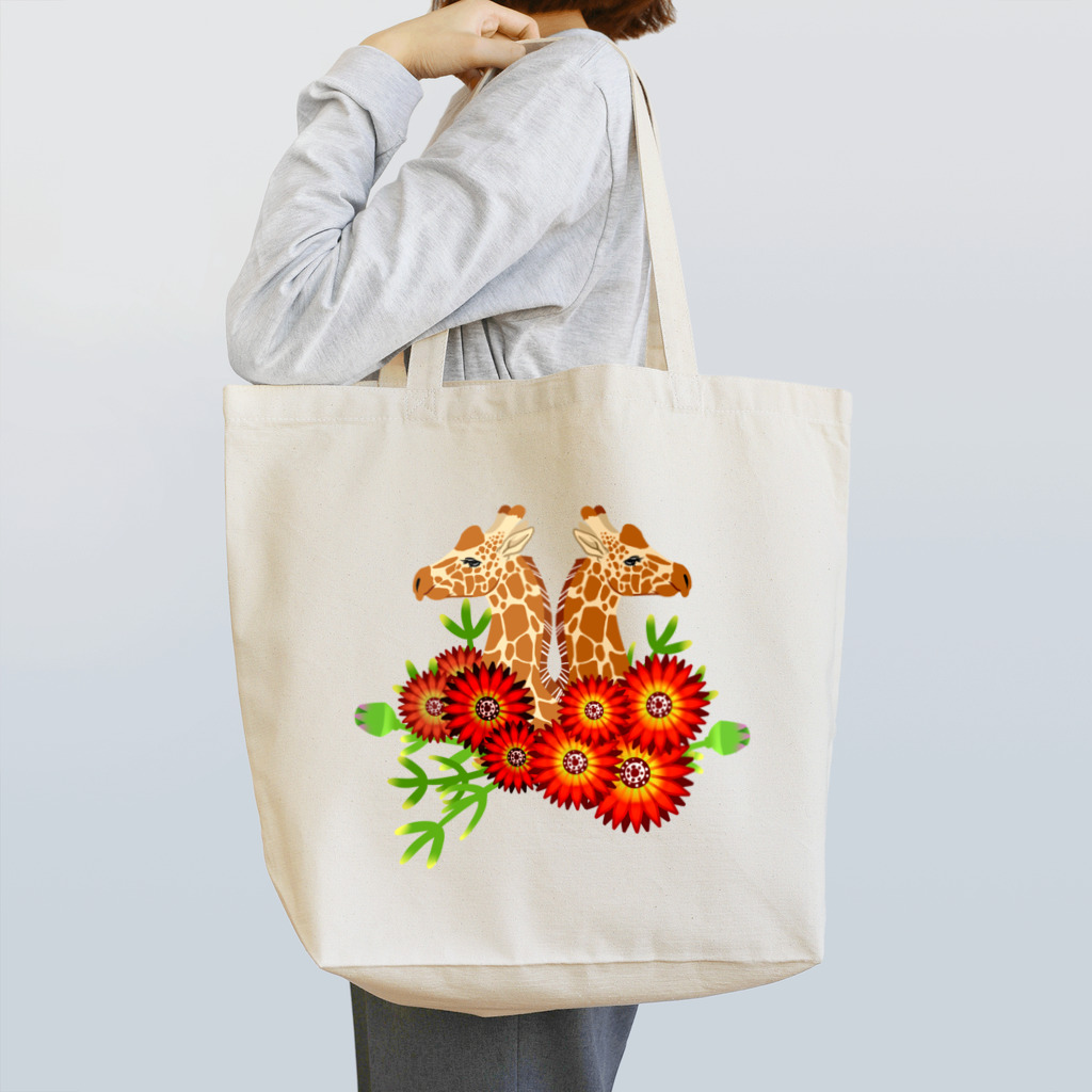 どんすけのキリン Tote Bag