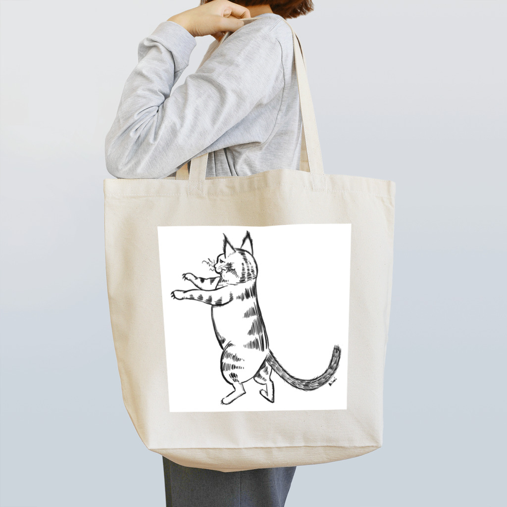 kiwiの夢の中の猫 Tote Bag